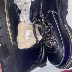 brand new leather boots